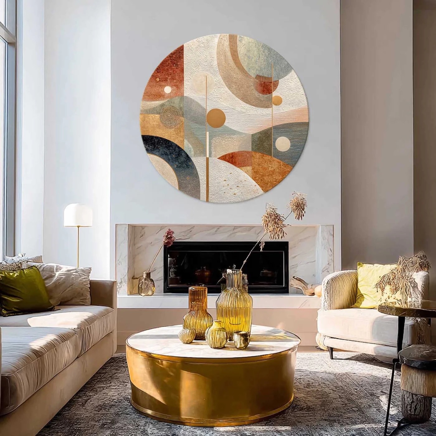 Round Wall Art #MS291