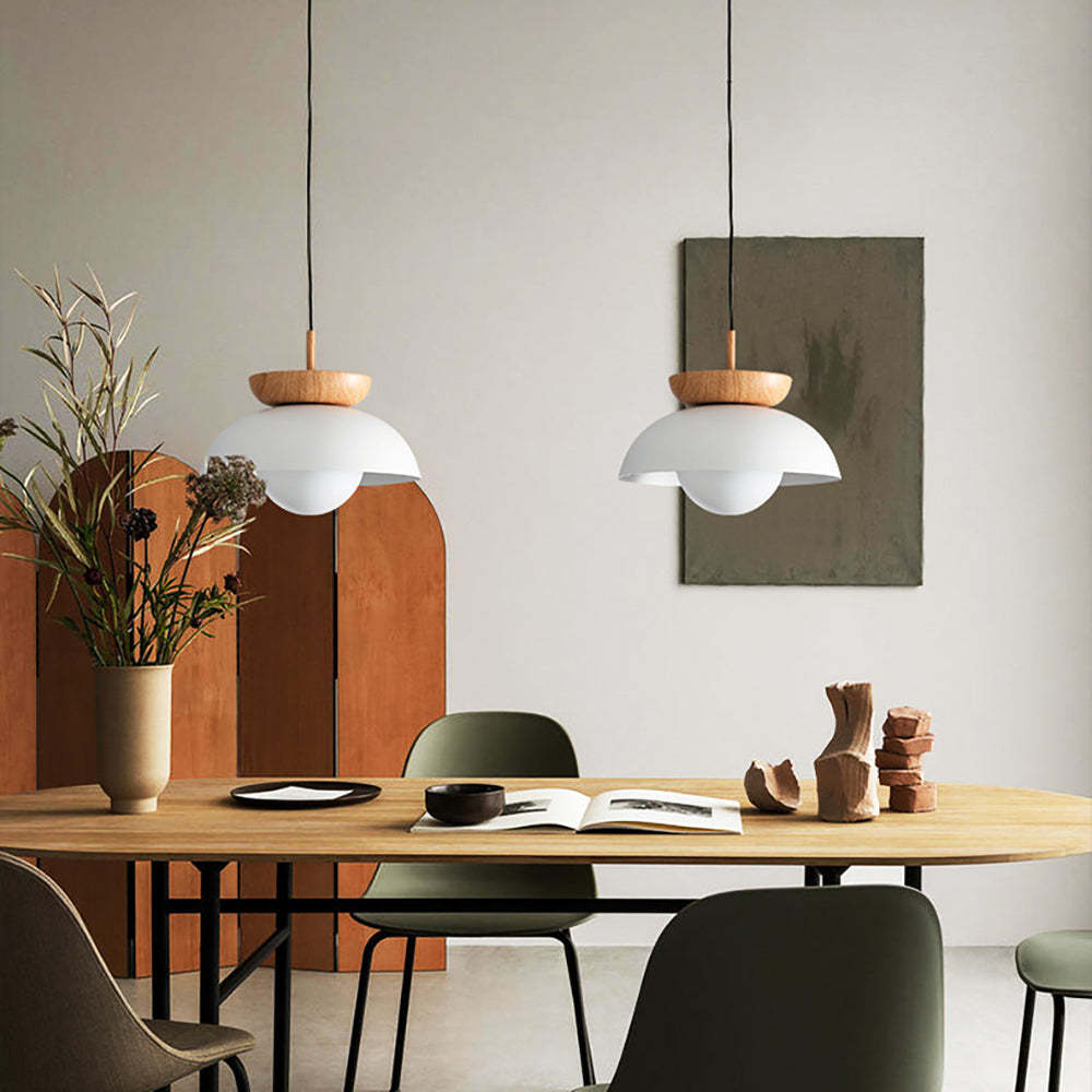 Ozawa Nordic Pendant Lights above dining table