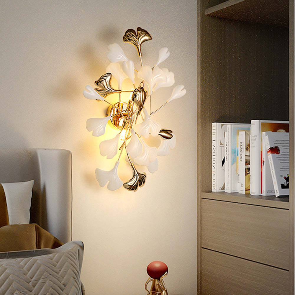 Olivia Flower Wall Lamp, Bedroom Lighting, Modern Bedroom Decor
