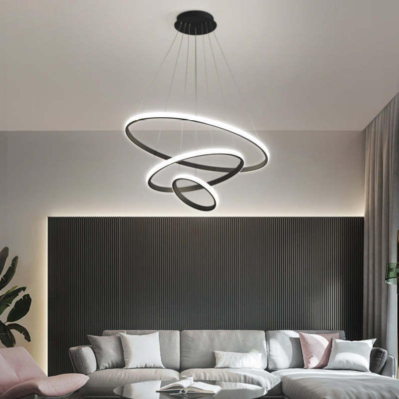 Modern Ring Pendant Light - Las Sola Artistic Lighting