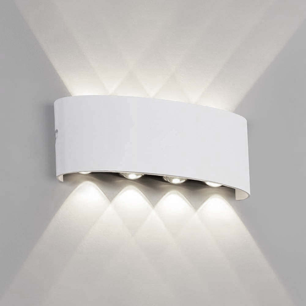 Orr Modern Simple Metal Fixtures Up And Down LED Light Wall Lamp