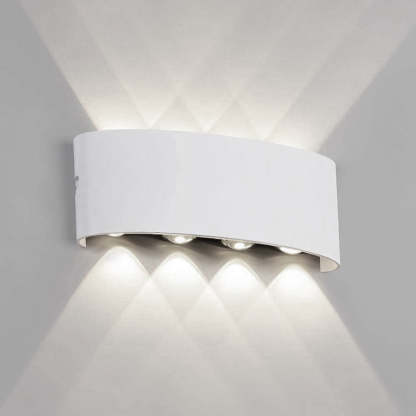 Orr Modern Simple Metal  Fixtures Up And Down LED Light Wall Lamp