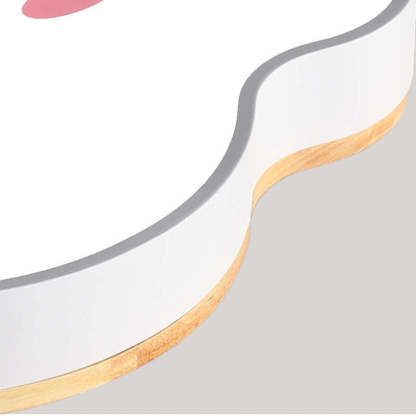 Modern Cloud LED Ceiling Light - Corner Detail