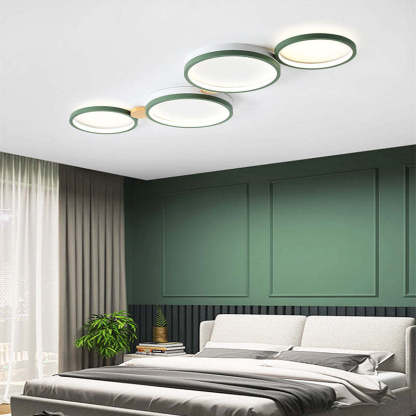 Sienna Round Ceiling Light in Bedroom