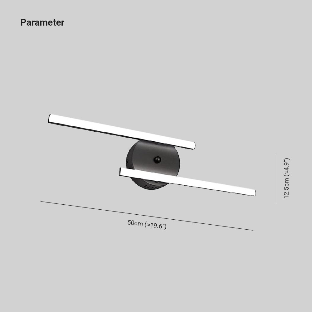 Edge Modern Wall Lamp dimensions