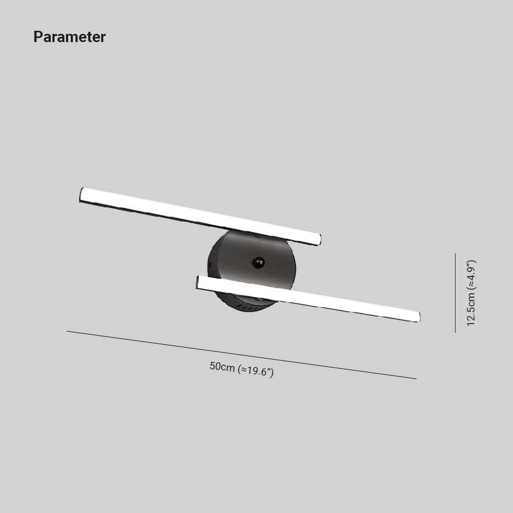 Edge Modern Wall Lamp dimensions