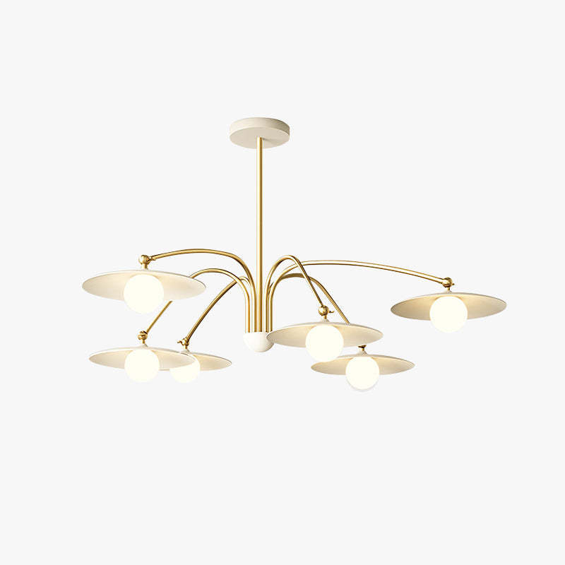 Cairns Minimalist Blown Metal Pendant Light - Modern Chandelier