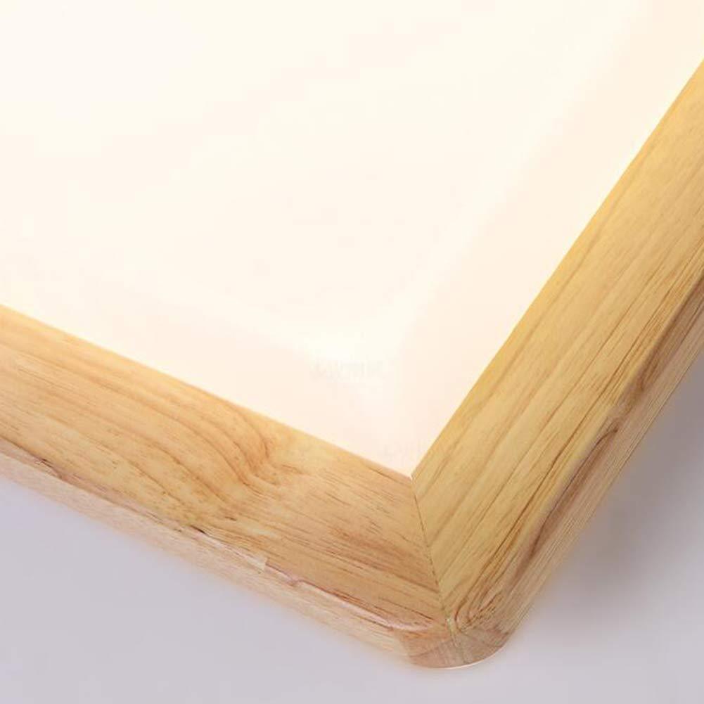 Ozawa Flush Mount Ceiling Light - Wood Detail
