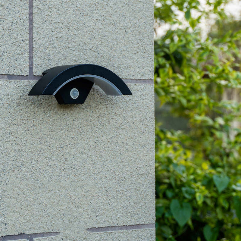 Orr Nordic outdoor wall lamp with PIR motion sensor