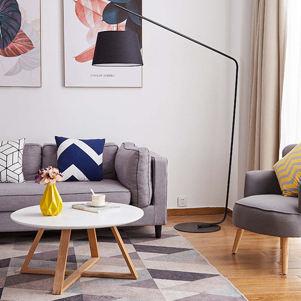 Salgado floor lamp in a modern living room setting