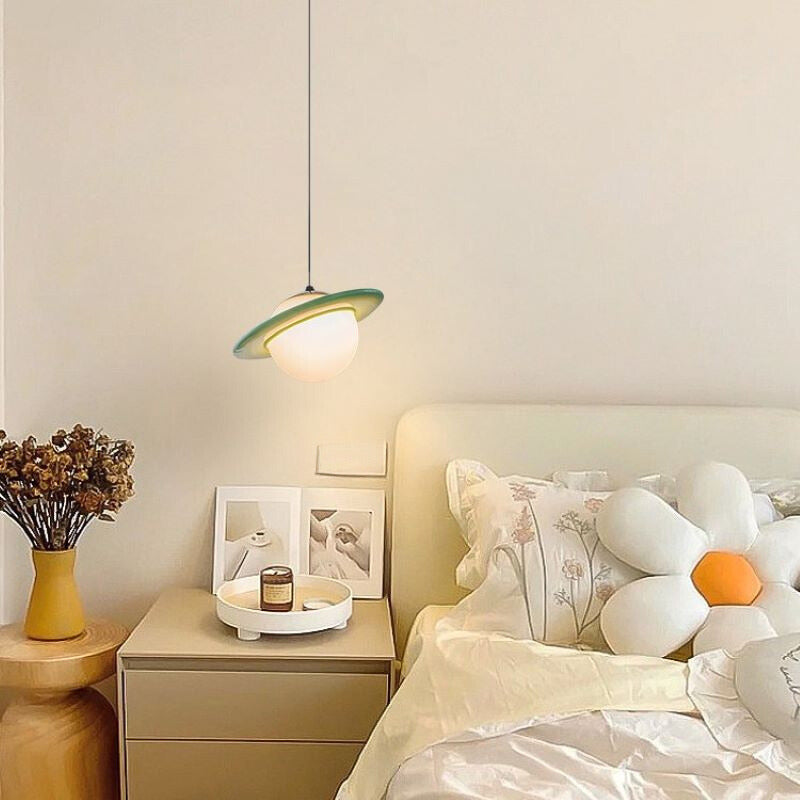 Morandi Creative Pendant Light in bedroom