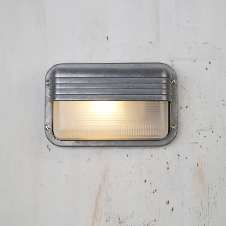 Orr Industrial Rectangle Outdoor Wall Lamp