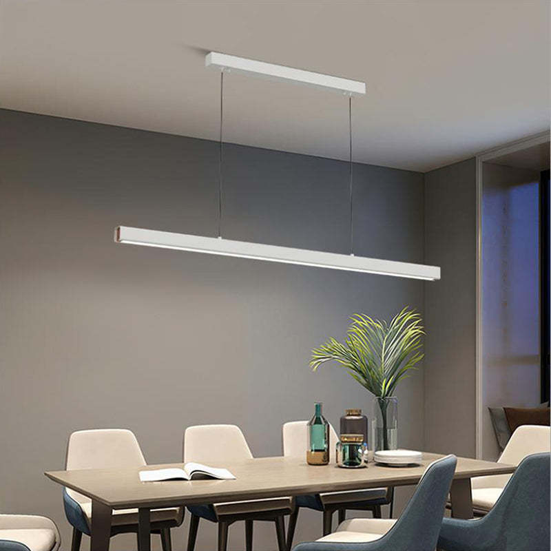 Las Sola Edge Dimmable LED Pendant Light over dining table