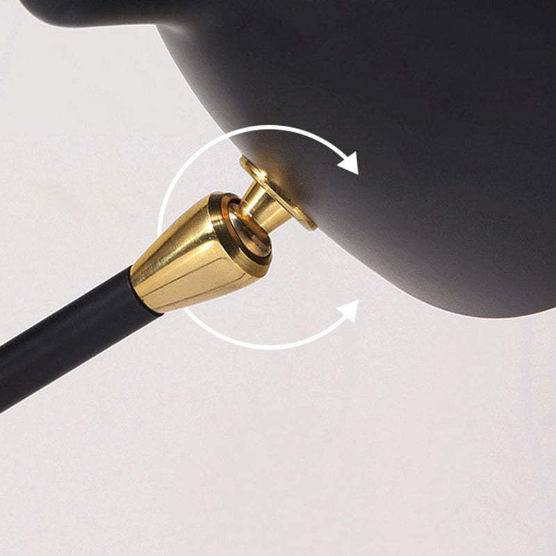 Schmitt Pendant Light - Brass and Black Joint Detail