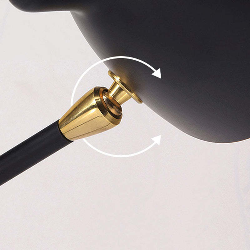 Schmitt Pendant Light - Brass and Black Joint Detail