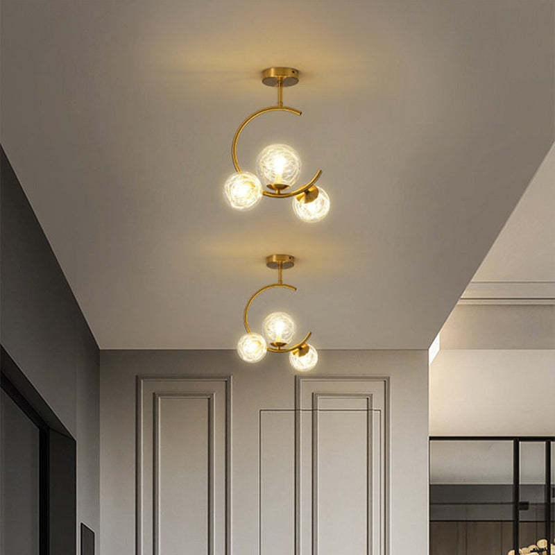 Valentina pendant lights, elegant hallway lighting