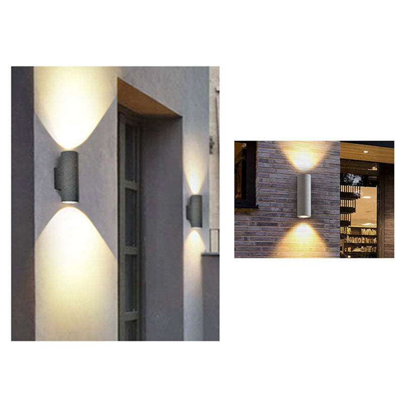 Orr Cement LED Wall Lamp - Contemporary Outdoor Lighting