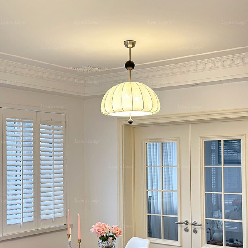 Ritta Retro Pendant Light in a Study or Bedroom