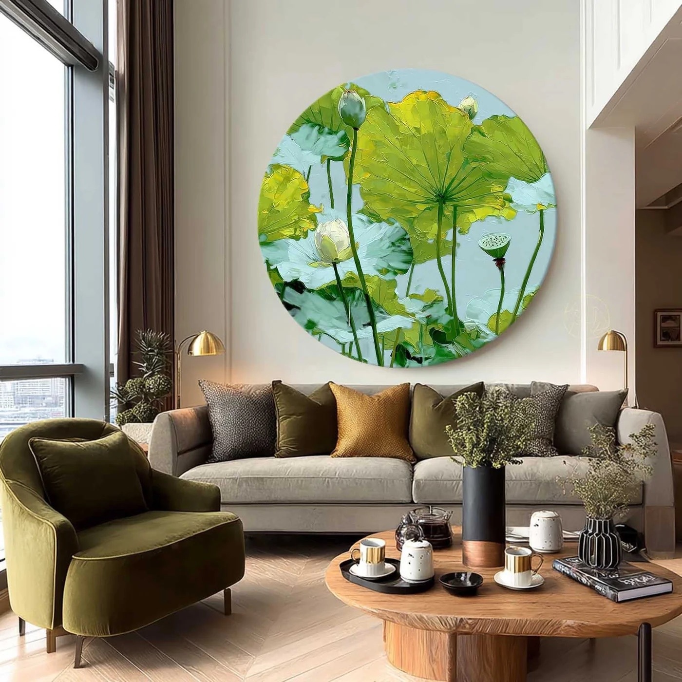 Round Wall Art #MS232