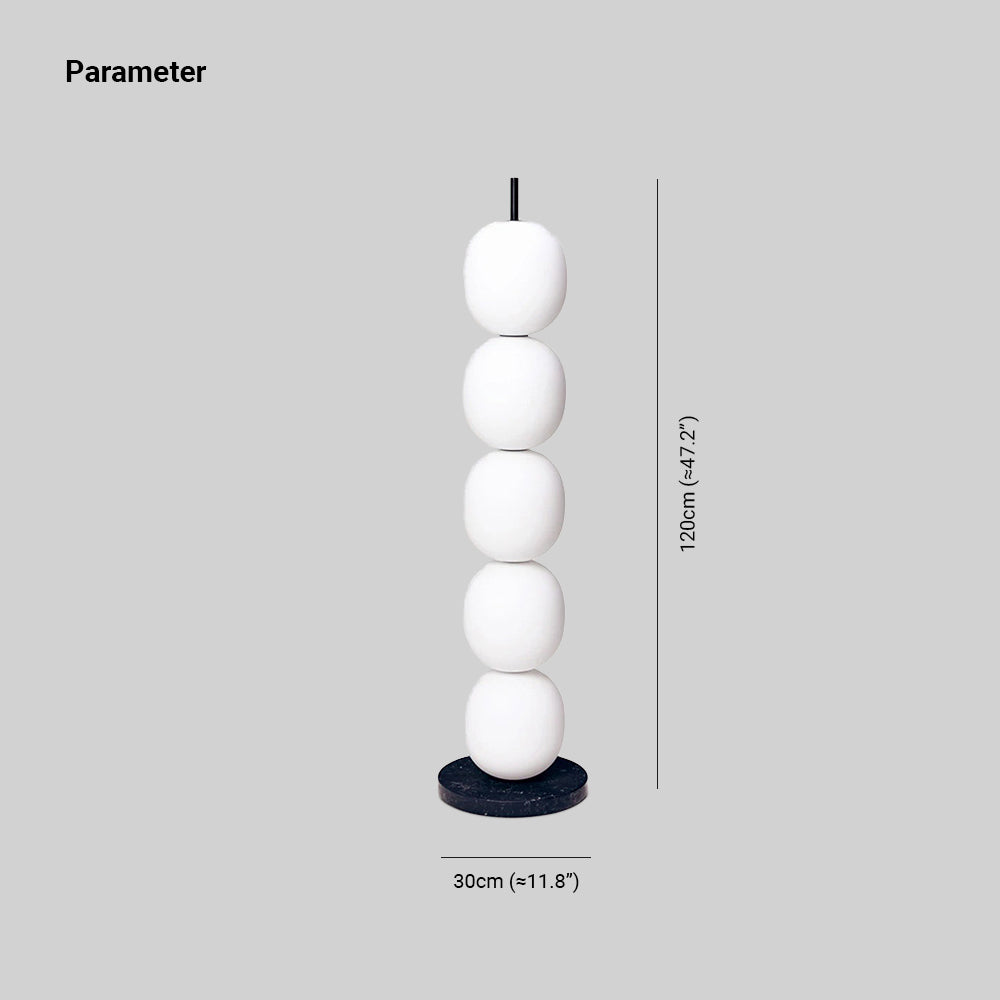 Valentina Modern Floor Lamp Dimensions - Lassola