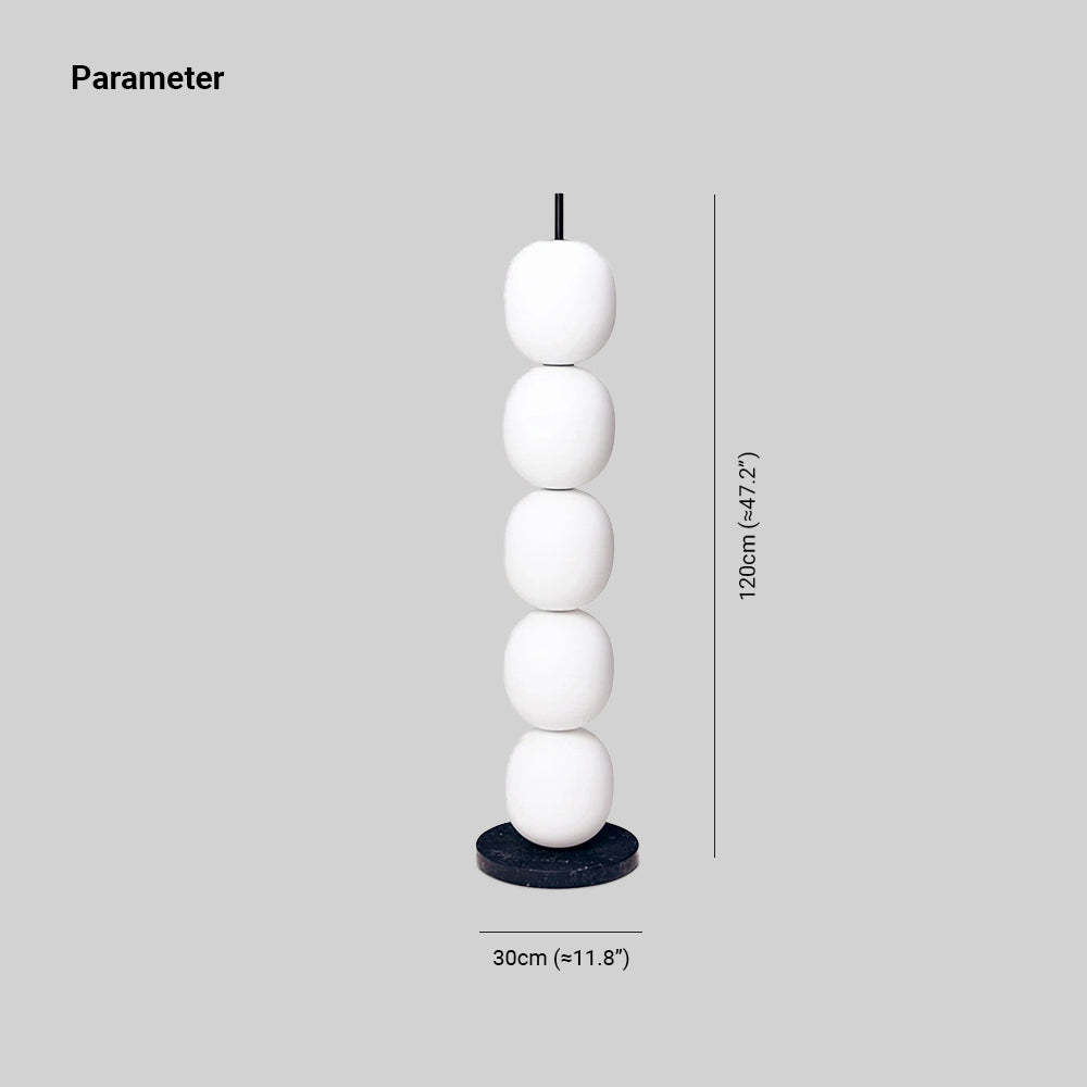 Valentina Modern Floor Lamp Dimensions - Lassola