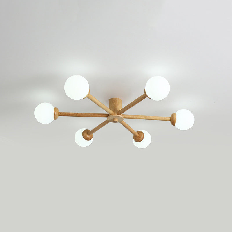 Ozawa 6-light ceiling lamp. Modern lighting solution.