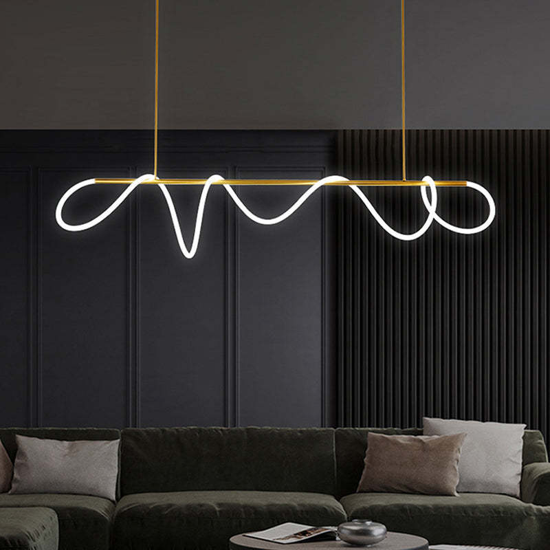 Louise Curved LED Ceiling Light - Home Lighting Fixture