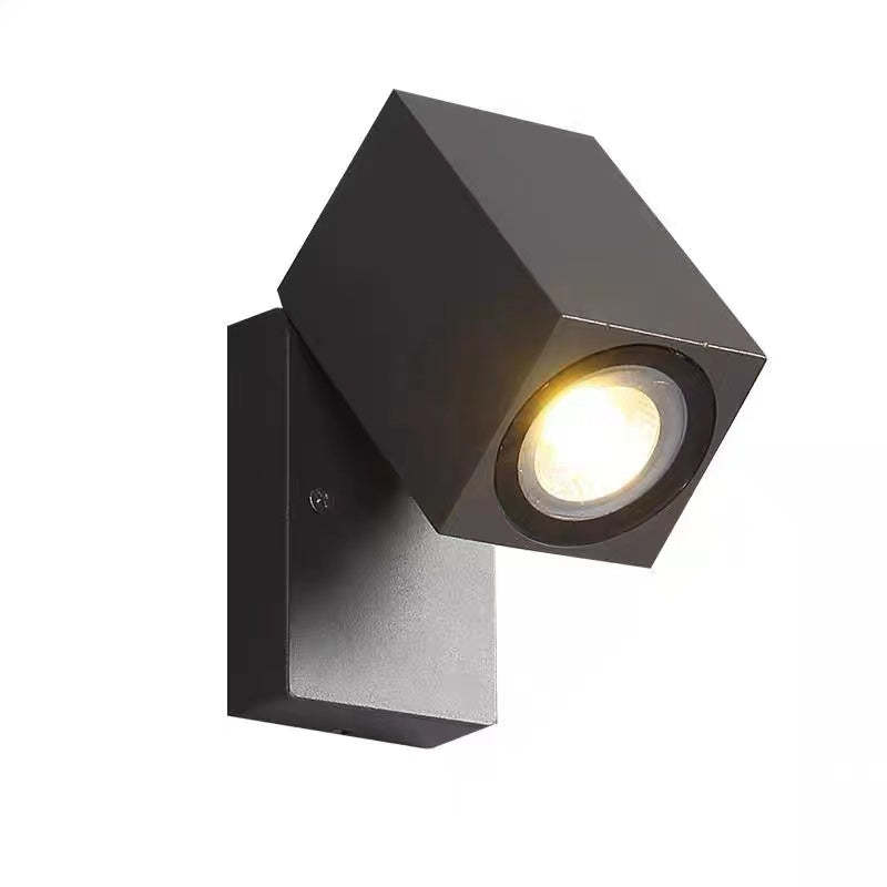 Orr Metal Spotlight Wall Lamp, Modern Outdoor Lighting