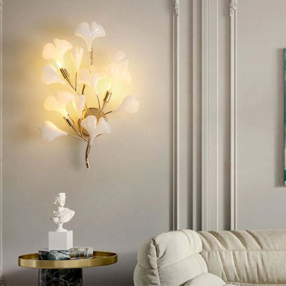 Olivia Flower Ceramic Wall Lamp