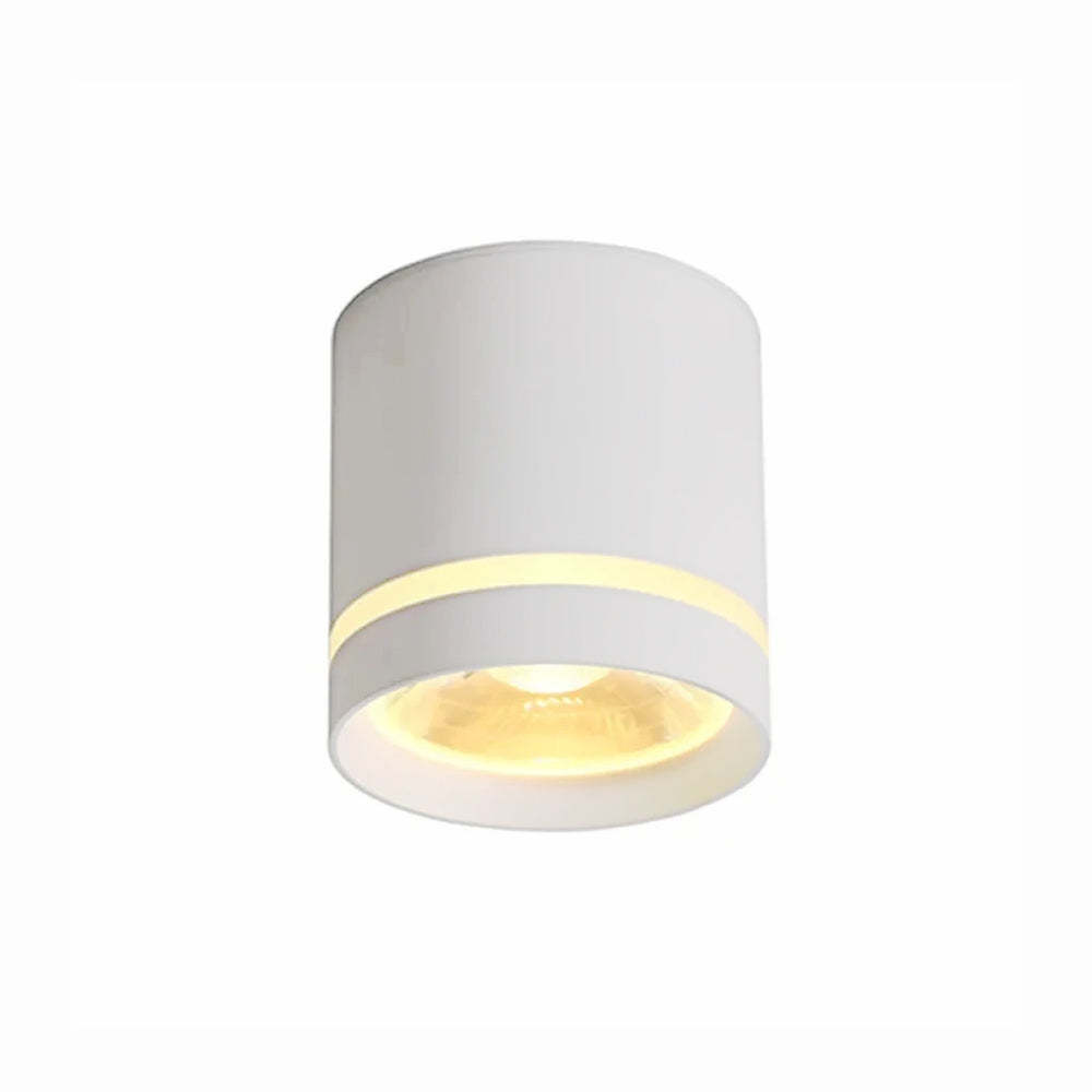 White Freja Ceiling Light: Modern Bedroom Lighting Fixture