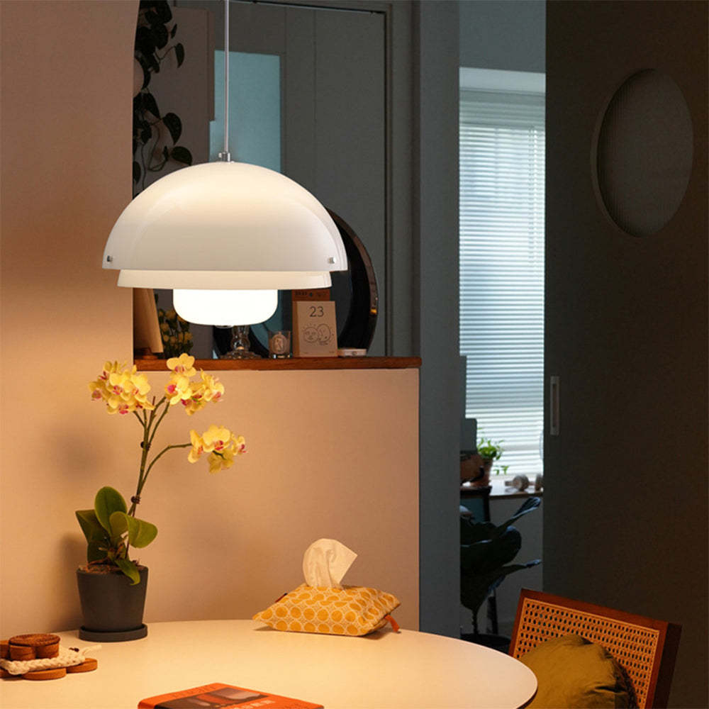 Bauhaus Nordic Pendant Light in dining room setting