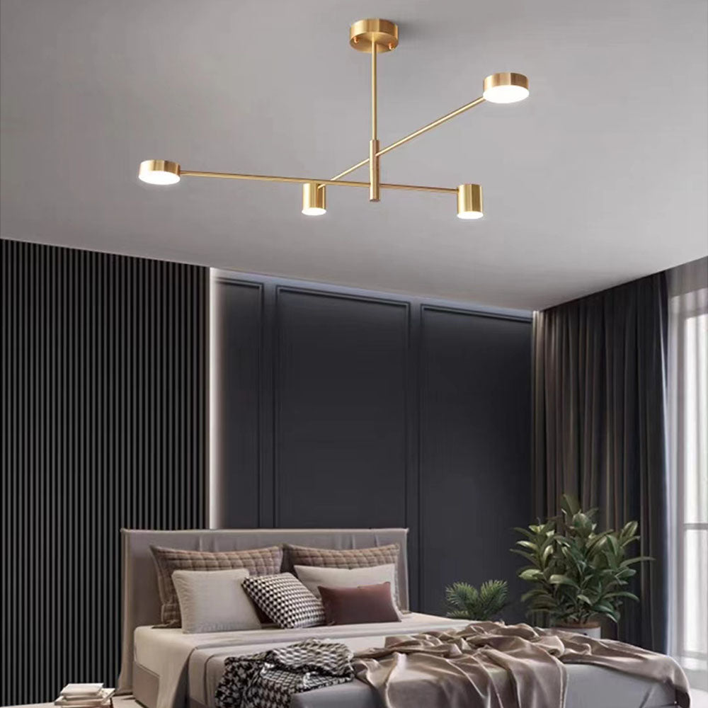 Weiss Pendant Light Branch Industrial Metal Bedroom