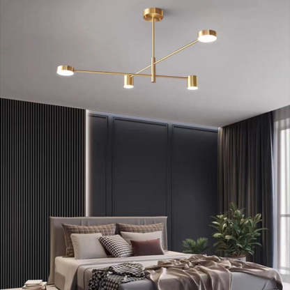 Weiss Pendant Light Branch Industrial Metal Bedroom