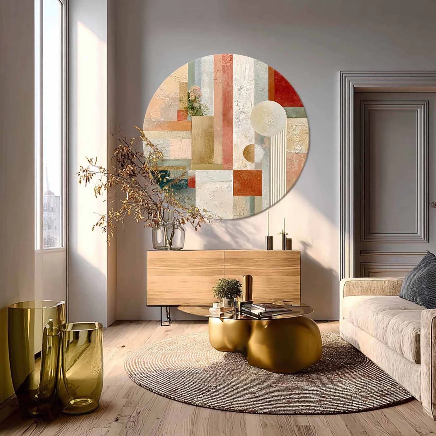 Round Wall Art #MS286