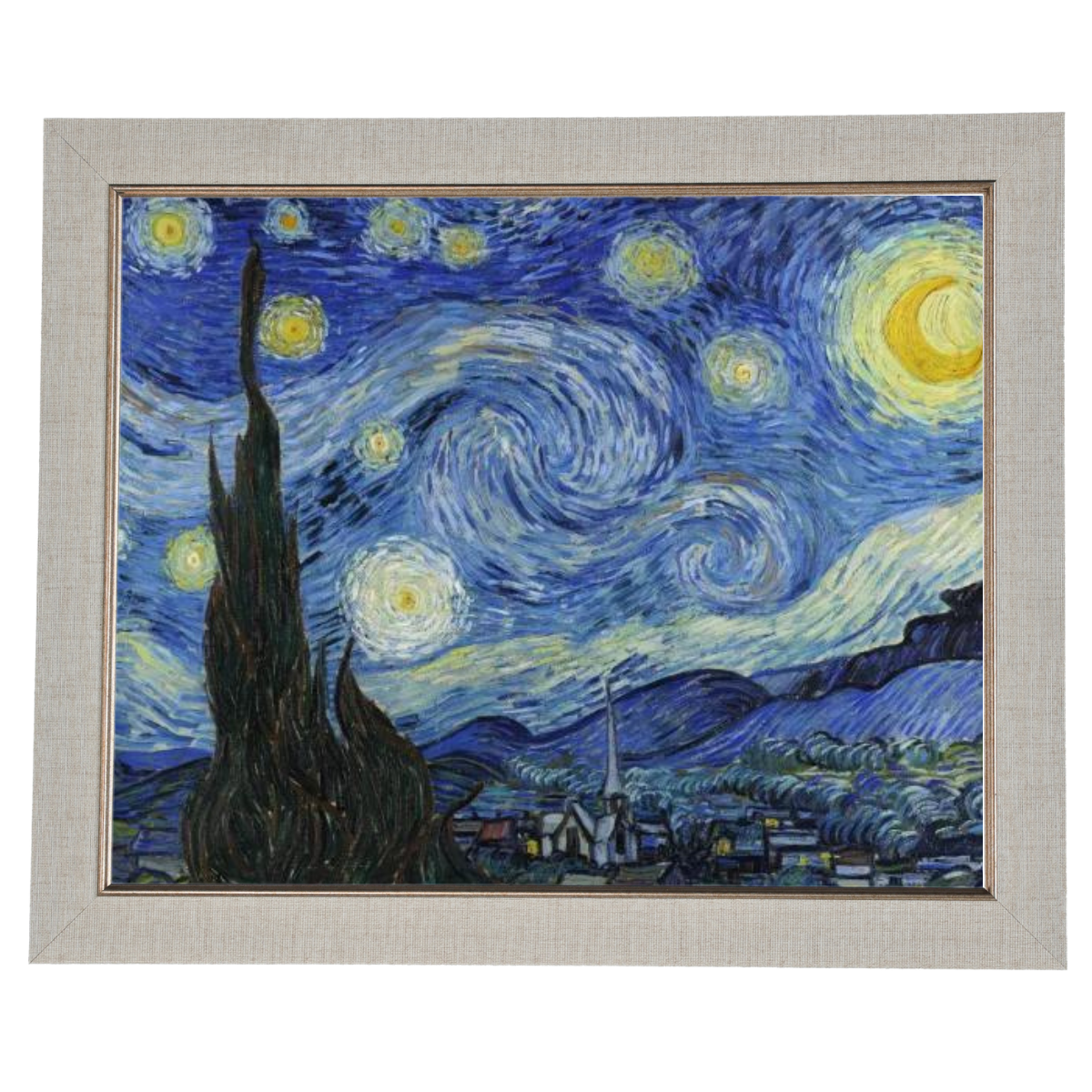 Van Gogh Starry Night framed oil painting