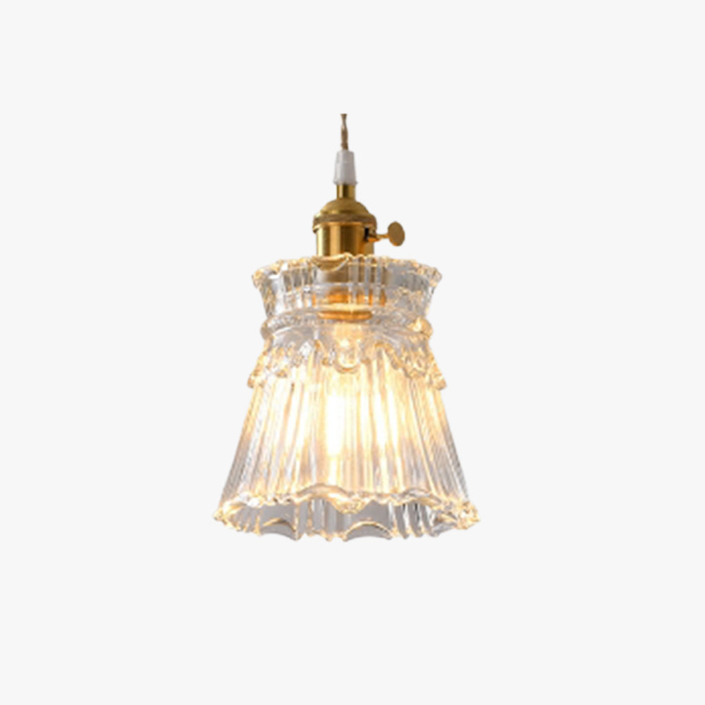Hailie Art Deco Glass Pendant Light