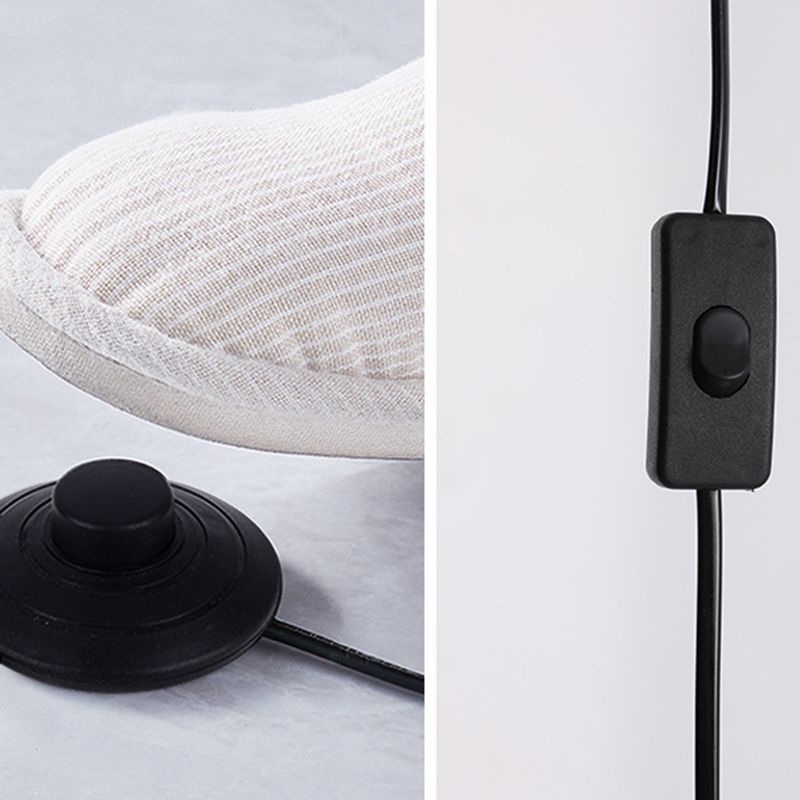 Ozawa Floor Lamp - Foot switch and inline switch details
