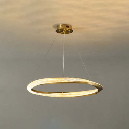 Arisha Ring Pendant Light - Modern Gold Finish
