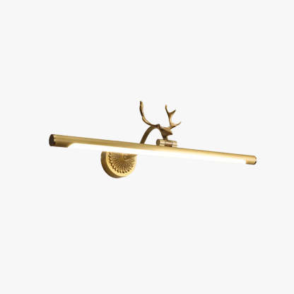 Leigh Brass Staghorn Wall Lamp