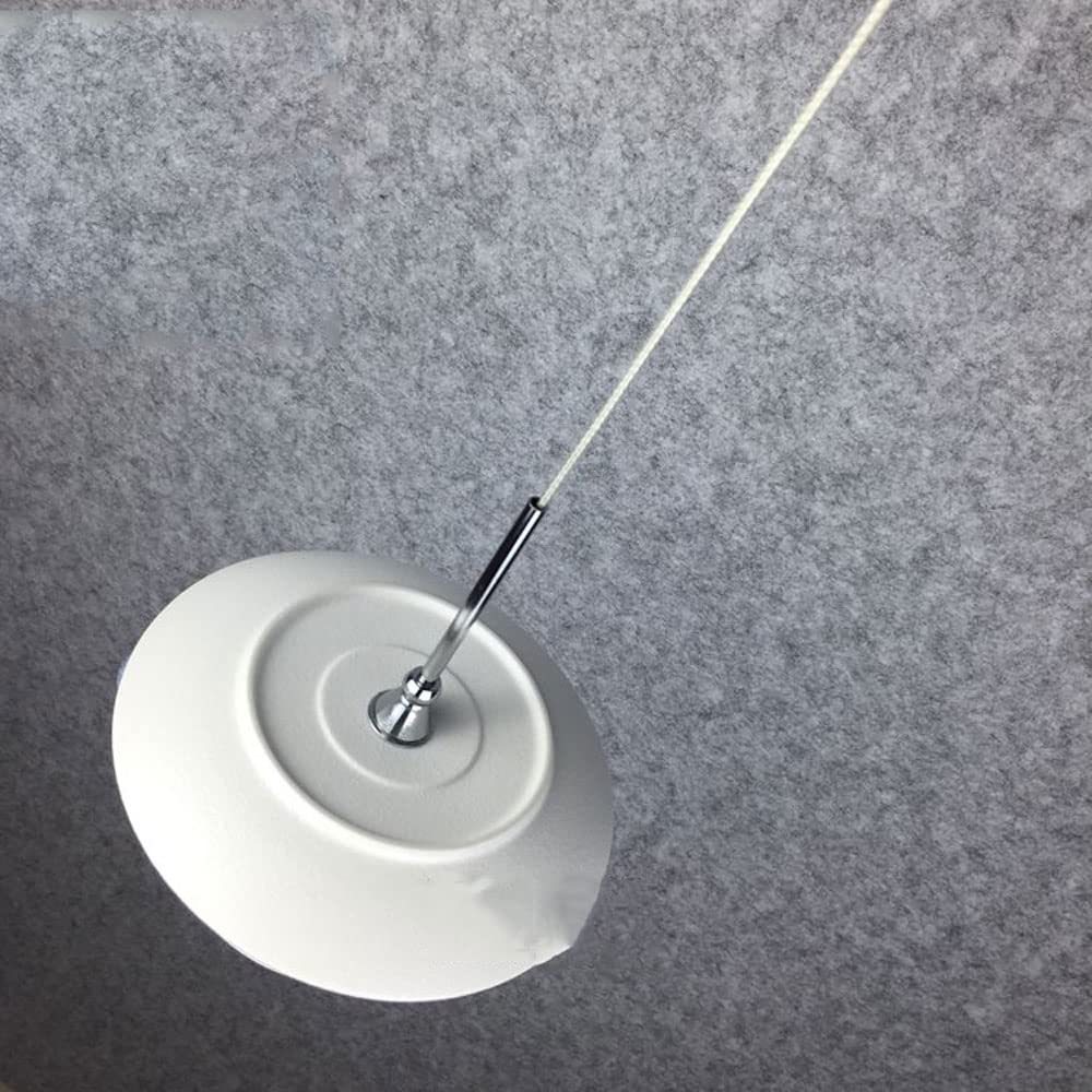 Hailie Nordic Cup Ceramic Pendant Light - Close-up