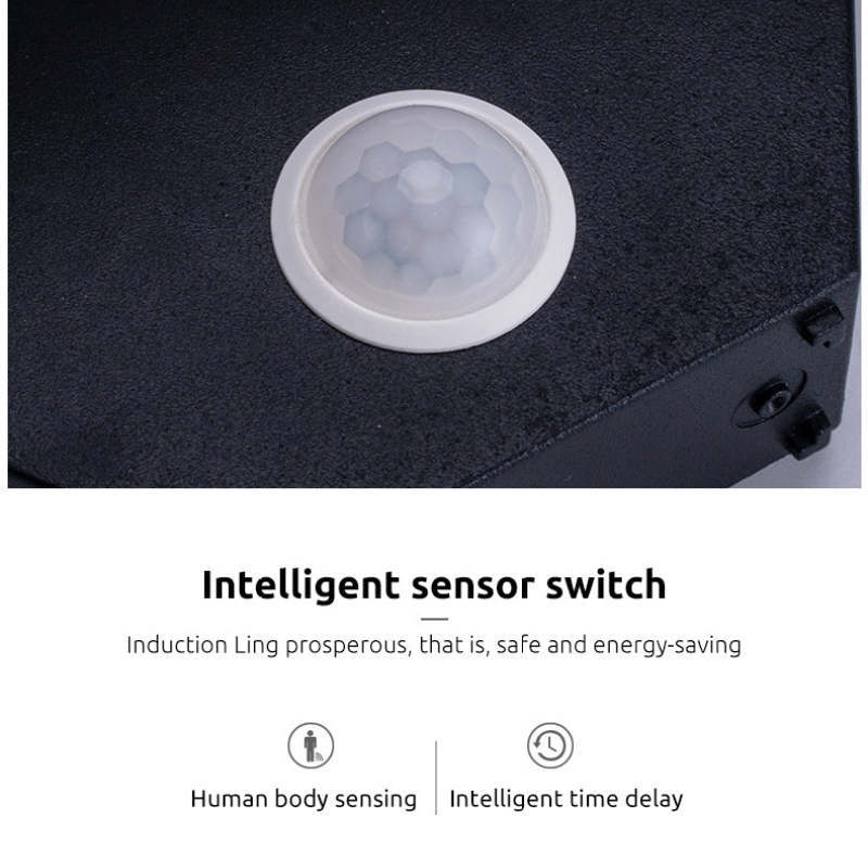 Orr Nordic LED wall lamp motion sensor: Safe & energy-saving.