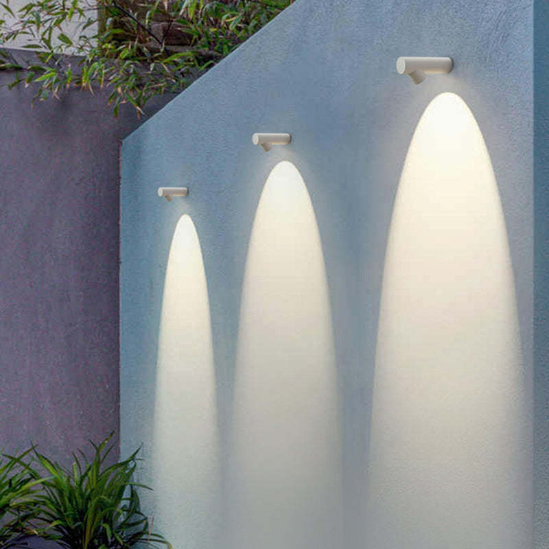 Orr Modern Outdoor Wall Lamps illuminating outdoor wall