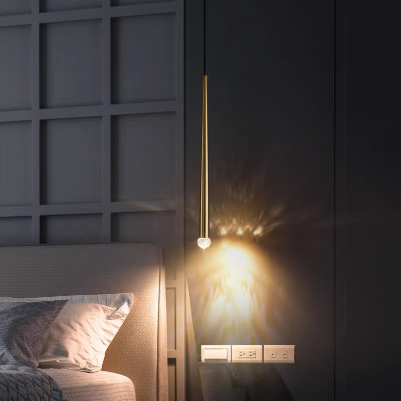 Carr Pendant Light - Modern Gold Lighting for Bedroom