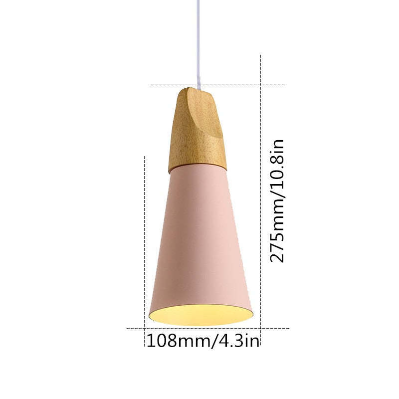 Morandi pendant light dimensions: 275mm x 108mm, Lassola lighting