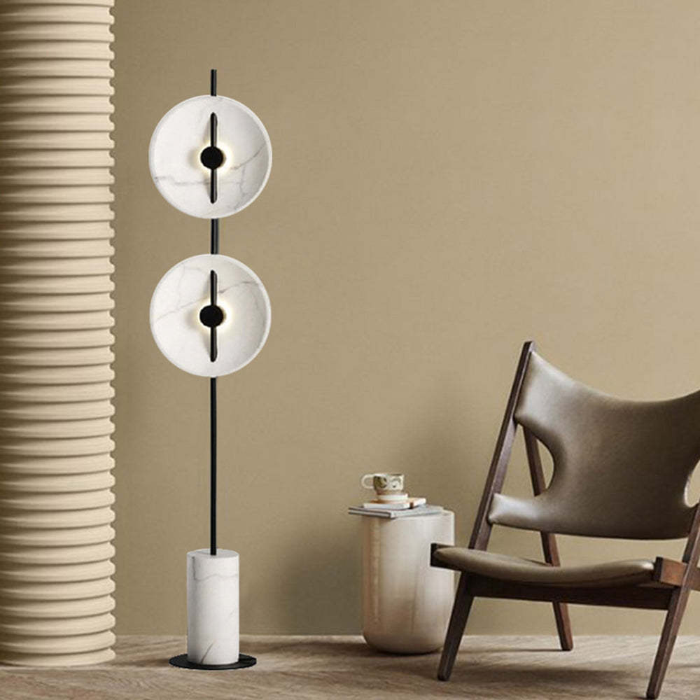 Salgado floor lamp in a modern living room setting