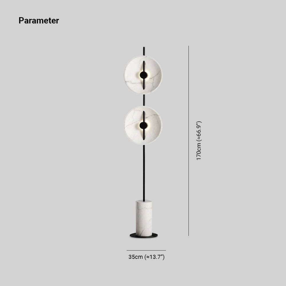 Salgado Floor Lamp Dimensions, Modern Nordic Lighting