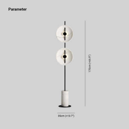 Salgado Floor Lamp Dimensions, Modern Nordic Lighting