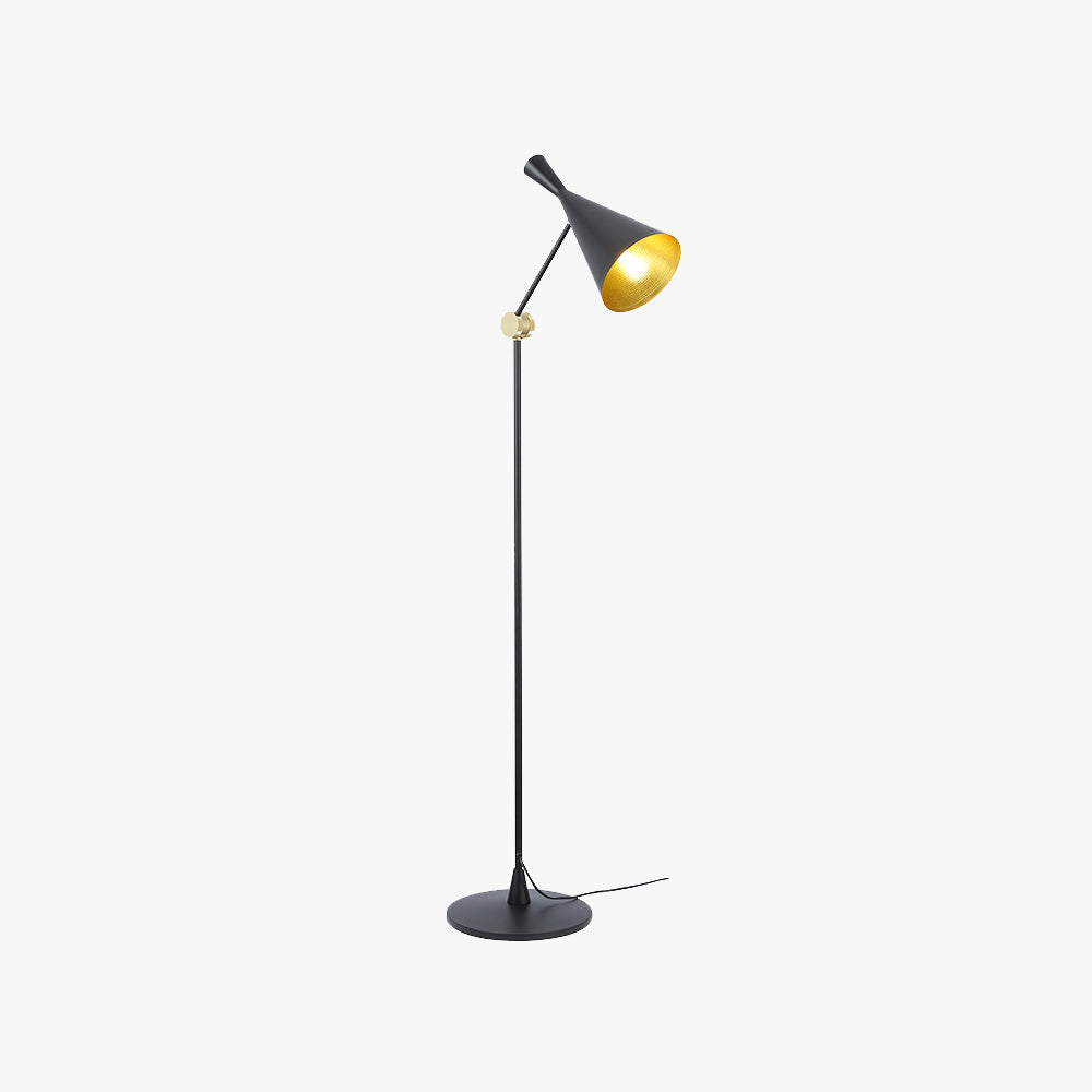Carins Modern Minimalist Metal Tall Standing Floor Lamp