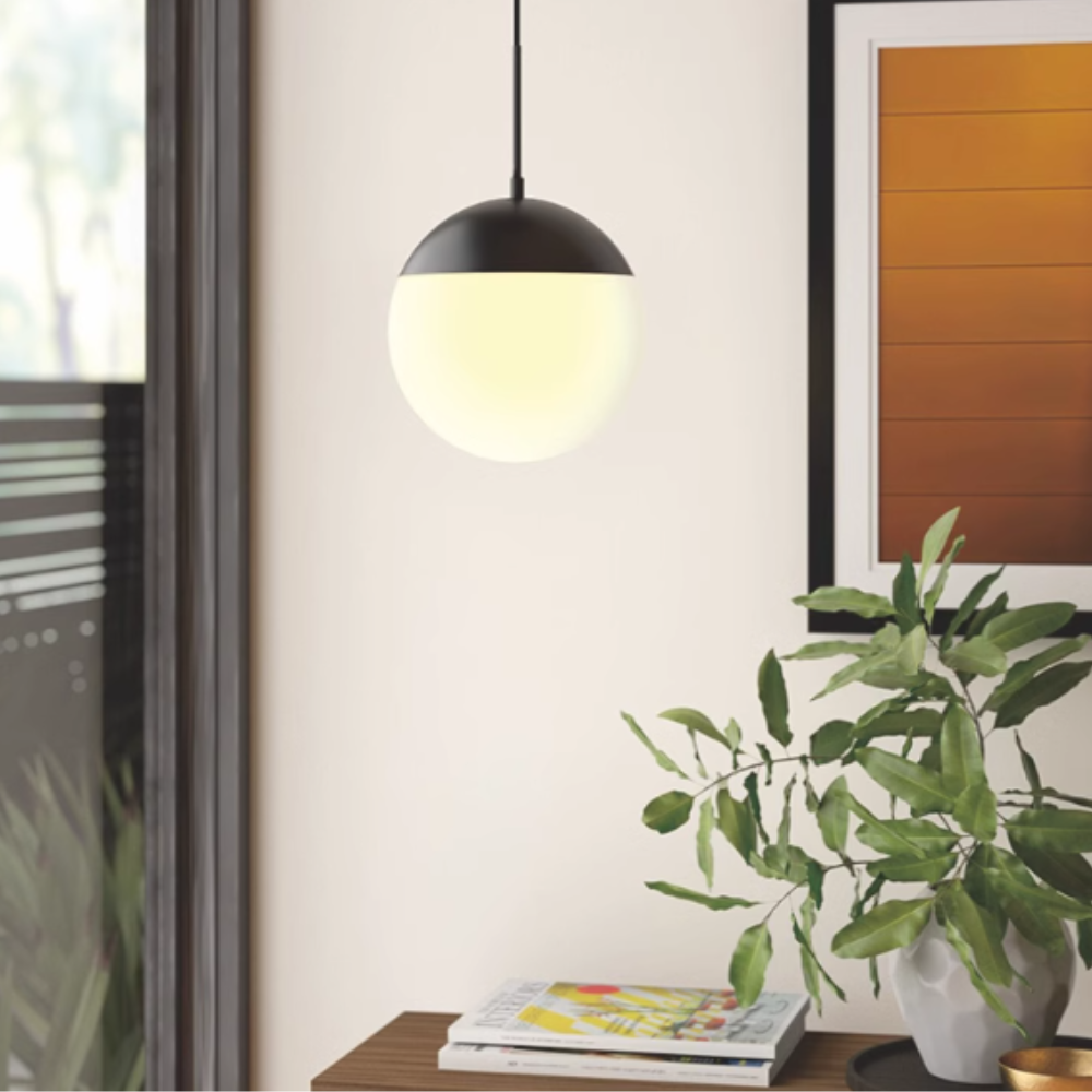 Hallie Pendant Light in a living room setting