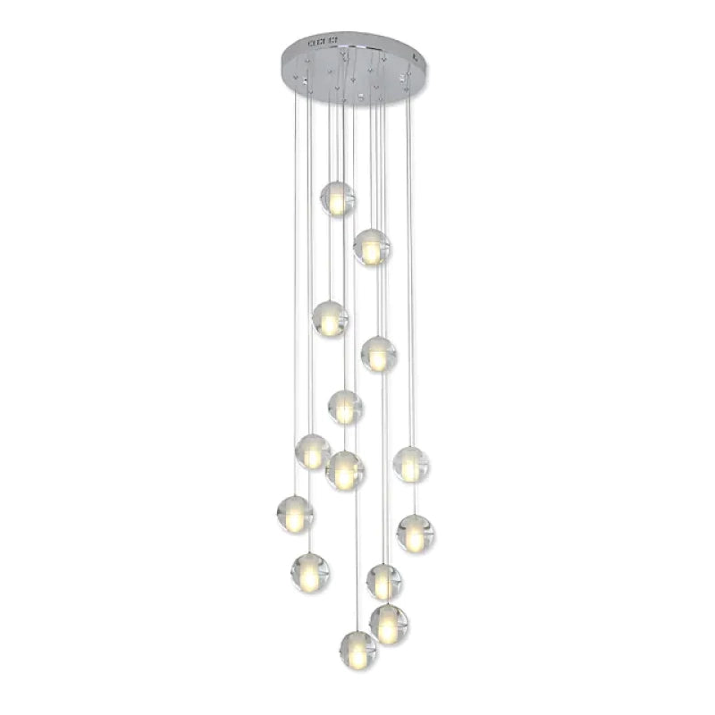 Multi Globe Pendant Light for Foyer